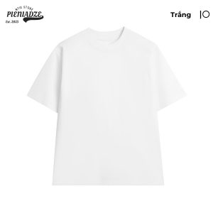 Áo thun basic trắng dễ phối màu
