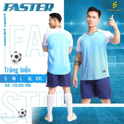Set quần áo thể thao Sao Việt Faster Thun Lạnh chính hãng