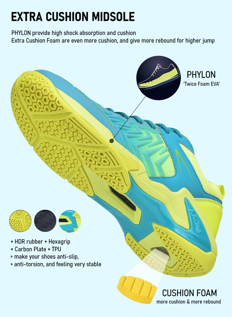Giày thể thao Lefus L029 Cầu lông/Pickleball/Tennis Chính hãng - Ảnh 7