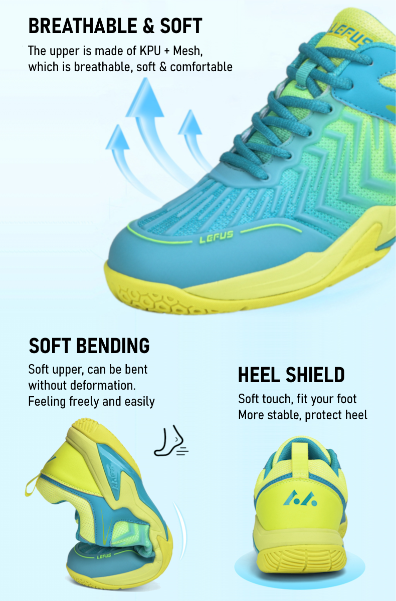 Giày thể thao Lefus L029 Cầu lông/Pickleball/Tennis Chính hãng - Ảnh 8