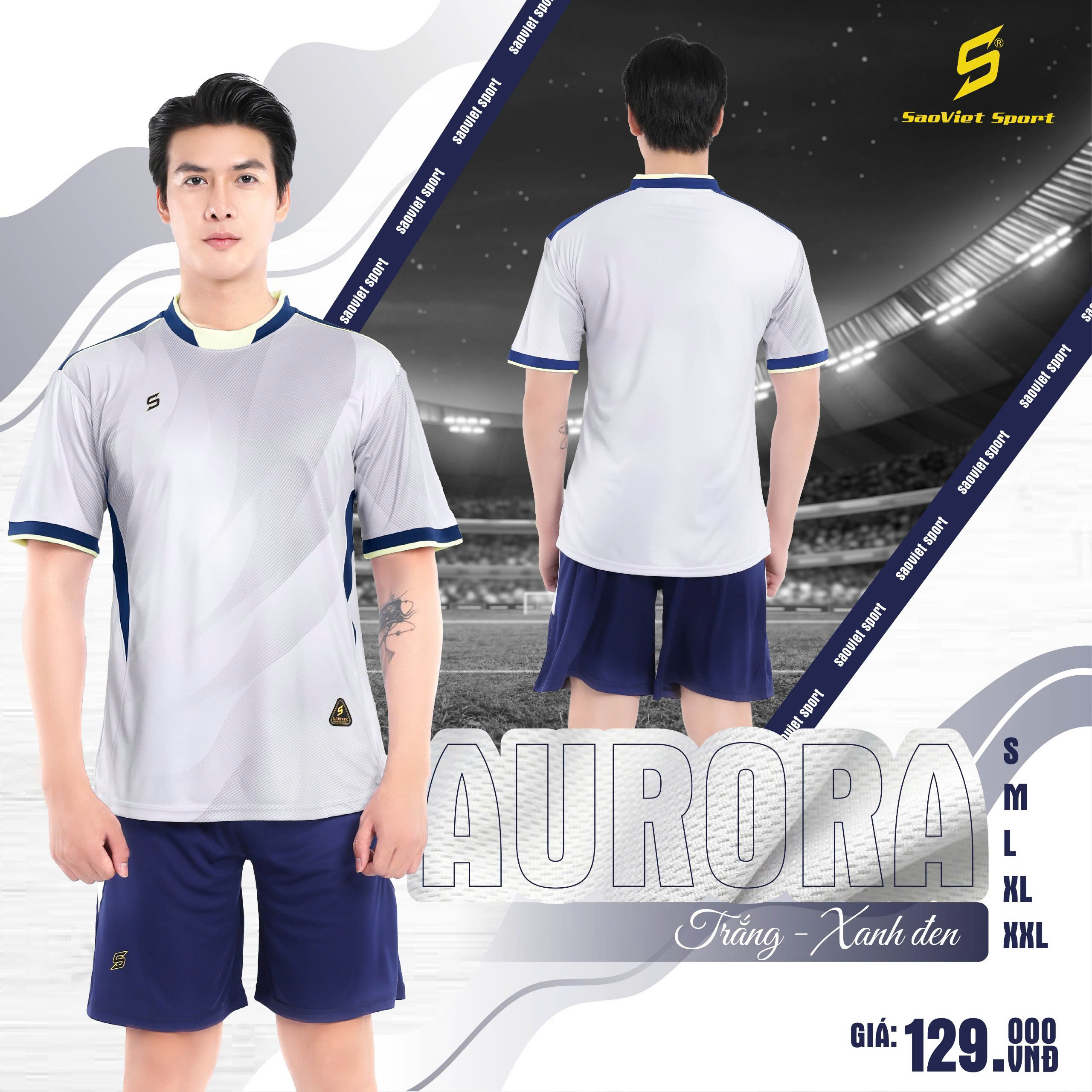 Set quần áo thể thao Sao Việt Aurora chính hãng - Ảnh 4